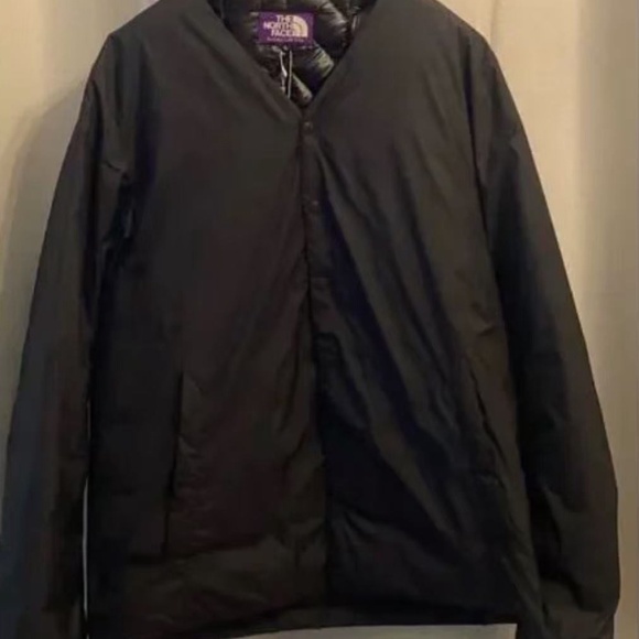 The North Face Purple Label Down Cardigan in black m large ND2059N - Picture 12 of 12